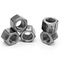 M12 *50 mm Thick Plain Natural Carbon Steel Grade 4.8 White Zinc Plated Stainless Steel 304 316 Yellow Zinc Black Oxide Hex Nuts